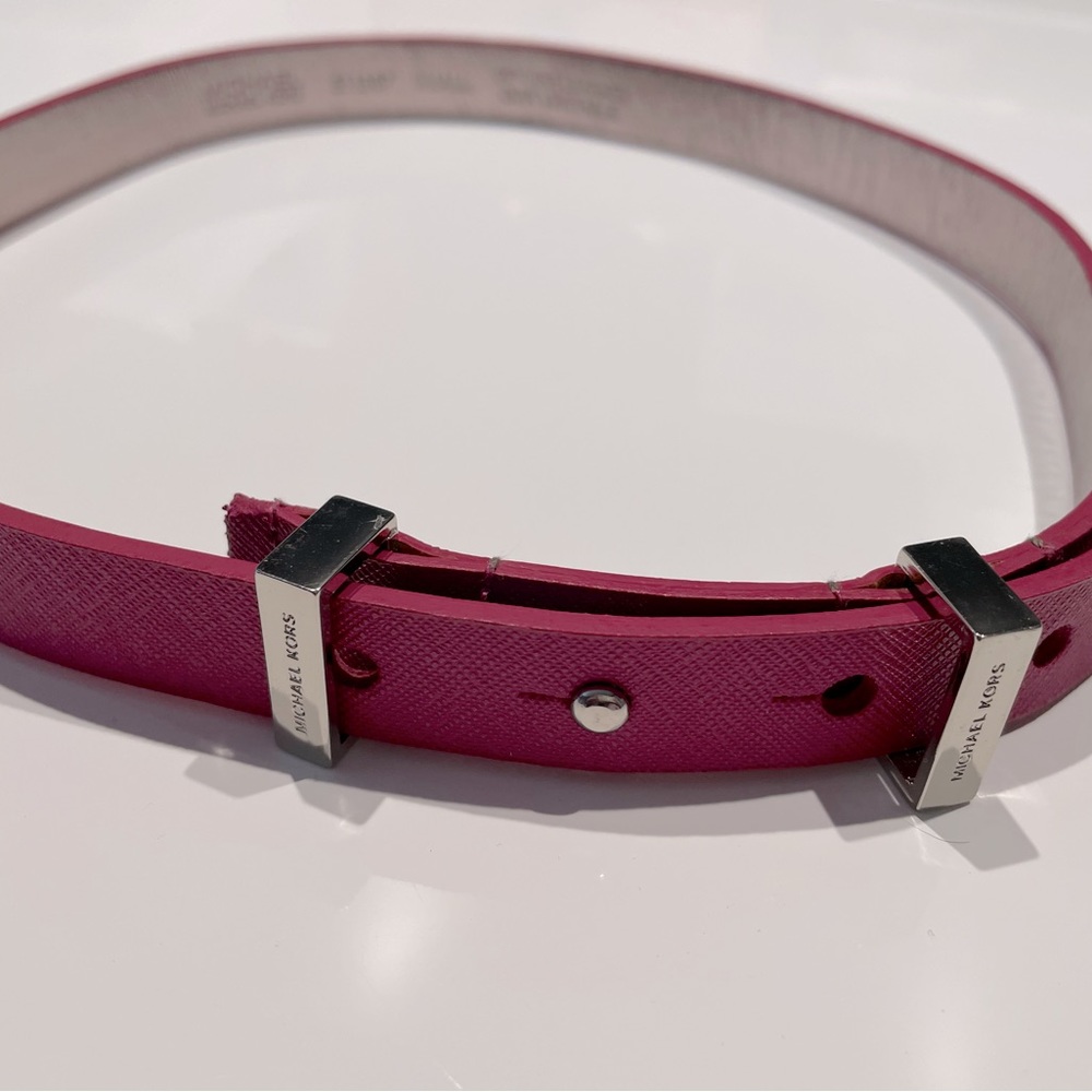 NWOT Michael Kors leather belt, size small